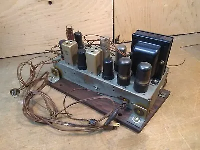 1946 BENDIX AVIATION Mono 6V6GT POWER AMP WORKING WITH TUBES 736B Radio A+++ • $60