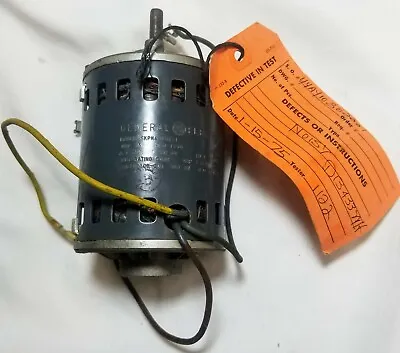 Vtg Used Ge Motor 5kpm49jg271a 1650 Rpm Ph1 60hz 115v Class B Mhp 35 A.o. 60 • $29.99