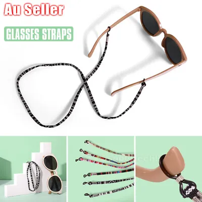 $6.35 • Buy 6 Pcs Colorful Sunglasses Strap Eyeglass Chain Reading Glasses Holder Neck Cord