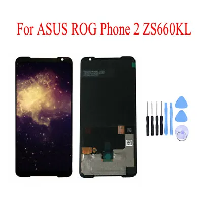 New For ASUS ROG Phone 2 ZS660KL LCD AMOLED DISPLAY+TOUCH SCREEN DIGITIZER BLACK • $225.21