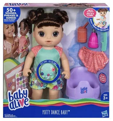 Baby Alive Potty Dance: Brunette Doll That Talks & Tinkles On Her Potty. • $237.64