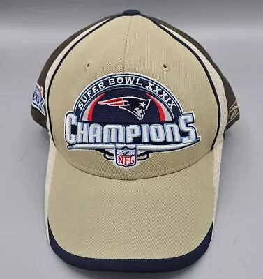 New England Patriots Super Bowl XXXIX Champions Reebok Adjustable Hat Cap NFL G3 • $12