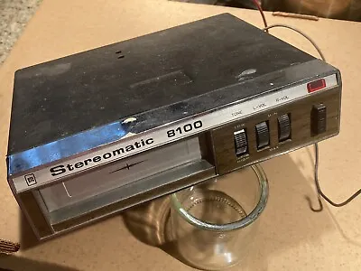 Stereomatic 8100 Automobile 8 Track Player Vintage Works • $25