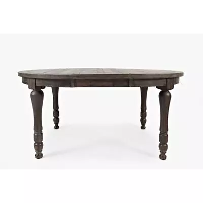 Rustic Reclaimed Pine Farmhouse Round To Oval 66  Dining Table • $1167.98