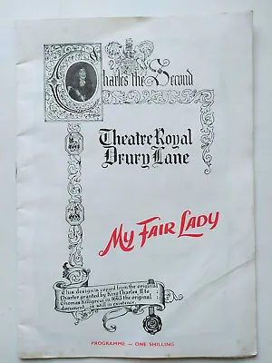 My Fair Lady Theatre Royal Drury Lane Souvenir Programme 1958 • £4.49