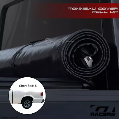 For 1994-2003 Chevy S10/GMC S15 Sonoma 6 Ft Bed Lock & Roll Soft Tonneau Cover • $146