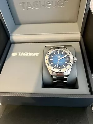 TAG Heuer Aquaracer Blue Men's Watch - WBP2111.BA0627 • $1950