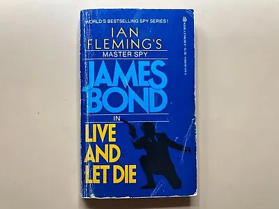 Vintage 1982 – “Live And Let Die” By Ian Fleming – Paperback Book • $10.95