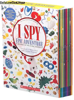 I SPY: 10 Book Box Set - Spy Classics - Children Books - NEW SEALED ITEM!! • $69.90