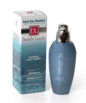 Danielle Laroche Dead Sea Wonders Sooting Face Serum 50ml Argan Oil Israel • £20.71