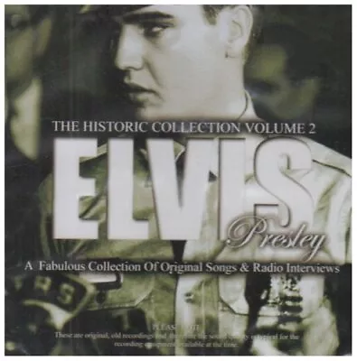 Elvis Presley - The Historic Collection Vol.2 - Elvis Presley CD RSVG The Cheap • $7.47