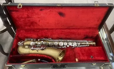 Vintage Very Rare Dileo Tenor Saxophone W/ Extras Hard Carrying Case Refurbished • $799.99