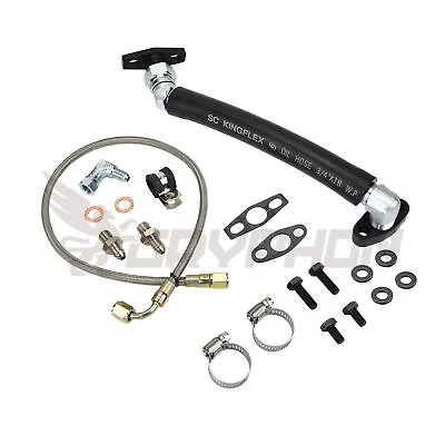 Turbo Oil Feed Return Line Kit MAZDASPEED MS3 MS6 CX-7 AXELA MPS MZR 2.3L K0422 • $87.65