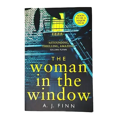 $12 • Buy The Woman In The Window - A. J. Finn Paperback Thriller Mystery Novel - 2018