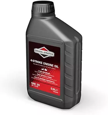 Briggs & Stratton 100005E 4-Stroke Lawn Mower Engine Oil SAE30 0.6 LBlack • £12.62