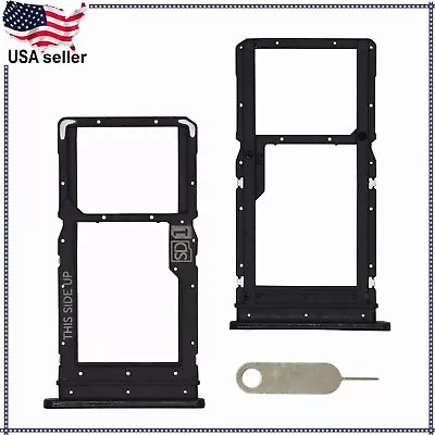 OEM SIM Card Tray Holder Micro SD Slot For Motorola Moto G Power 2020 XT2041-7 • $8.95