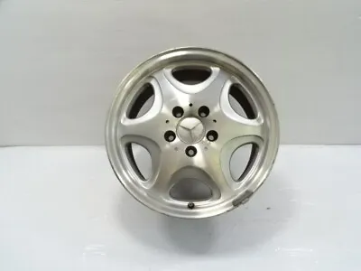 97 Mercedes W140 S320 S500 Wheel OEM Silver 7.5x16 ET51 1404011402 • $107.99