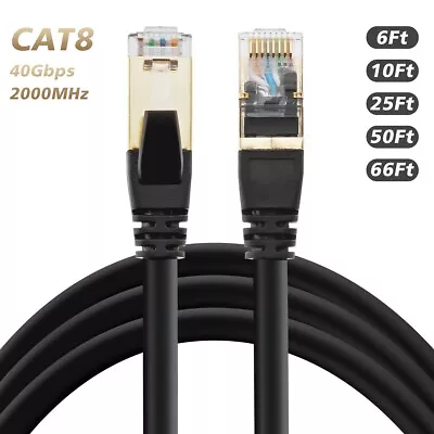 Outdoor/Indoor Internet Network Cord Cat 8 Ethernet Cable 2M 3M 8M 15M 20M 30M • $66.49