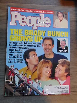 People Magazine (Jun 1 1992) Brady Bunch Marlene Dietrich Dawn Wells L. Welk • $7.35