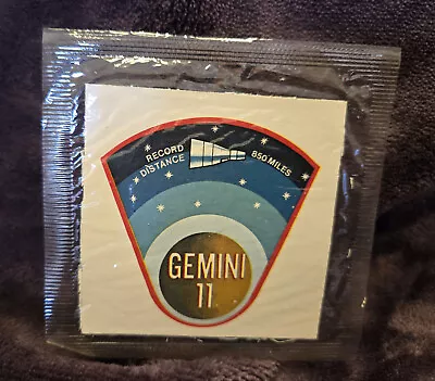 Vintage Gemini 11 Sticker 1969 Kellogg's Cereal NEW IN PACKAGE • $15.99