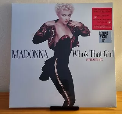 Madonna Whos That Girl Limited Edition Record Store Day Red Vinyl. Sealed • £35