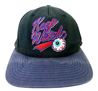 Rare SAMPLE Cap By Yupoon Mishka Hat Keep Watch Embroidered  Eyeball Snap Back • $16.96