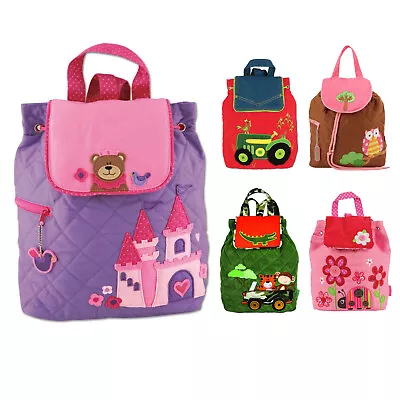 Kids Backpack Boy Girl Child Quilted Rucksack Toddler Nursery Bag Stephen Joseph • £15.99