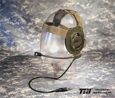 TRI Bowman Unilateral Speaker Earphone Military Headset For PRC152 PRC148 4855S • $44