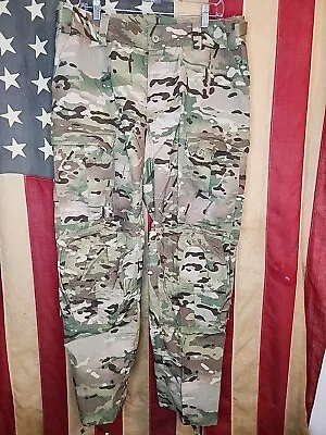Large Regular Army Combat Pants W/ CRYE Knee Pad Slots Multicam OCP FR 8022 • $70