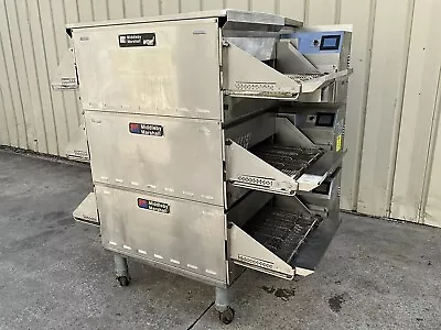 2019 Middleby Marshall PS638G Gas Conveyor Pizza Oven Triple Stack Oven C • $14750