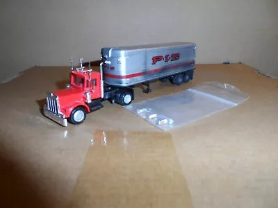 Herpa/cmw Ho Scalekenworth Truck With 35 Ft Box Trailer P.i.e. • $24.99