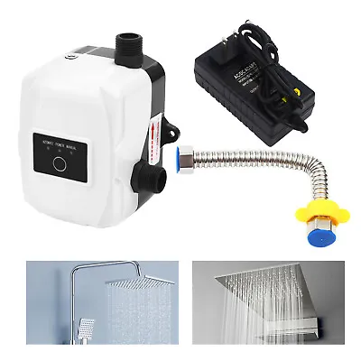 24V Pressure Booster Pump Portable Automatic Water Recirculating Pump For Shower • $43