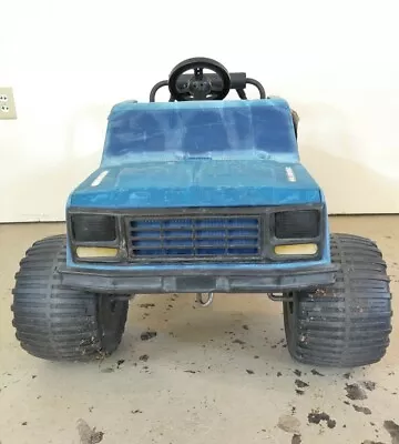 Vintage 1986 Power Wheels Bigfoot Big Foot Ford 4x4x4 Monster Truck Ride On Toy • $500