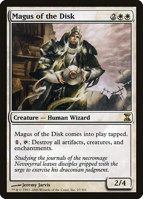 MTG - TSP - Magus Of The Disk Near Mint #27 • $1.24