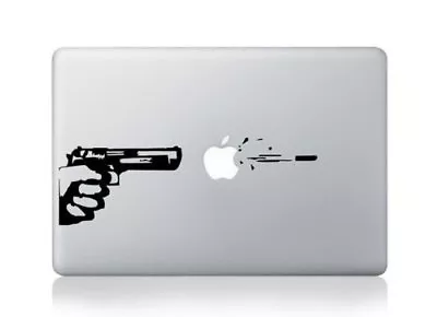 £2.49 • Buy Gun, Bullet, Decal For Macbook Pro, Sticker, Vinyl, Laptop Mac Notebook, Skin