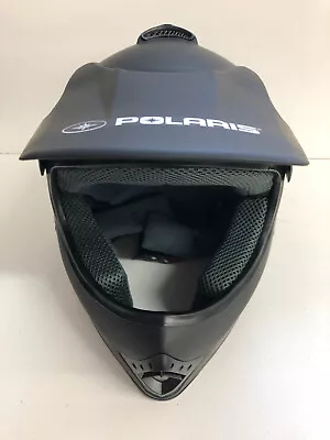 OEM NOS Original Genuine Polaris Helmet ATV P/N 2889736 Medium Matte Black NEW 2 • $35