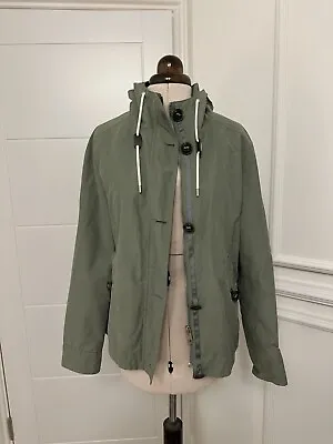 M&S Rain Coat Sage Green Size 8 - Jacket • £4.99