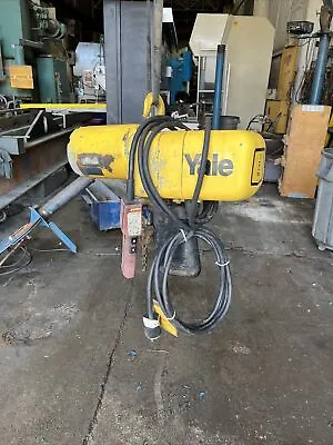 Yale 1/2 Ton Electric Chain Hoist • $950