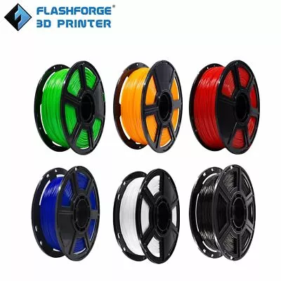 Flashforge PLA 3D Printer Filament 1.75mm 500g Spool Accuracy +/-0.02mm For FDM • $22.99