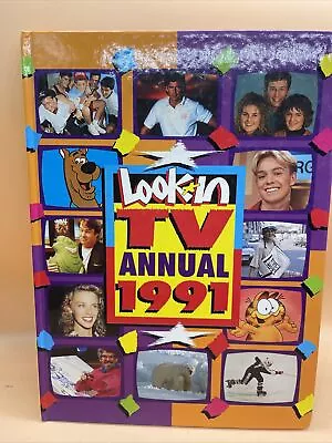 Television Annual ANNUAL Book Look-in Look-In LOOK-IN TELEVISION Retro Gift Look • £7.99