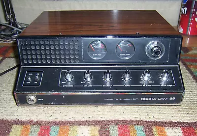 COBRA Cam 89 Base CB Radio Vintage! • $59.95