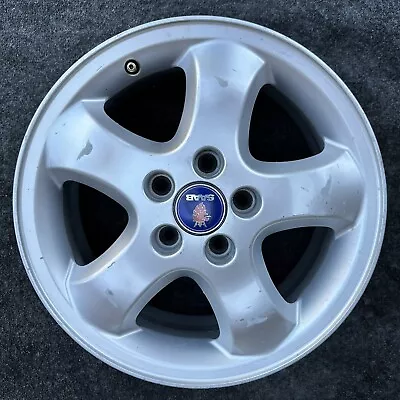 1999 2000 2001 2002 2003 Saab 9-3 9-5 16  Silver Aluminum Wheel Rim 4687257 V3 • $108.99