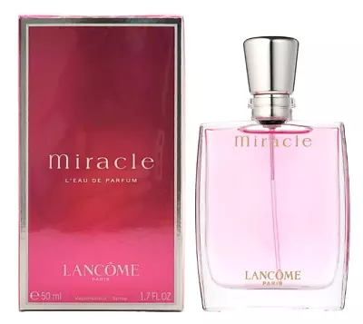 Miracle By Lancome For Women 1.7 Oz Le Eau De Parfum Spray NIB AUTHENTIC • $47.95