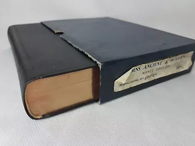 £29.99 • Buy Hymns Ancient And Modern With Tunes Moroccoette Art Gilt Edges Vintage Rare 