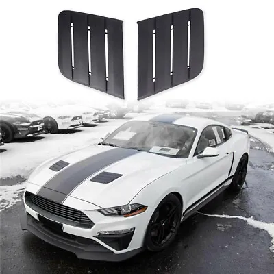 2PCS LH+ RH Hood Vent Heat Extractors Cover For Mustang GT & Ecoboost 2018-2021 • $53