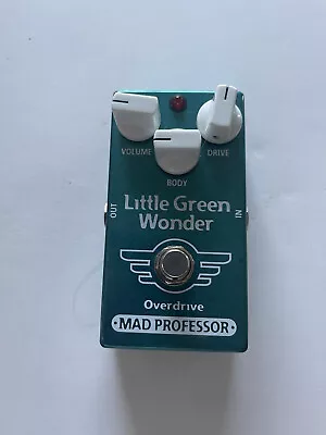 Mad Professor Little Green Wonder Overdrive BJF Design Guitar Effect Pedal • $155