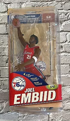 McFarlane Toys NBA Series 32 Joel Embiid Philadelphia 76ers Rookie Action Figure • $54.99