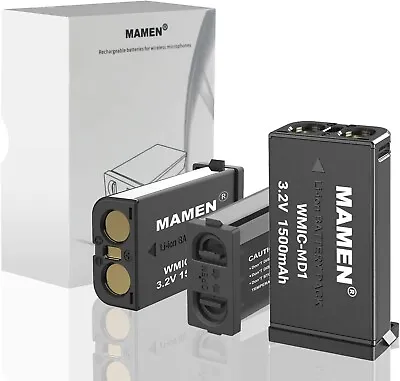 MAMEN WMIC-MD1 Battery Lithium Replacement Battery For Sony Wireless Microphone  • $34.90