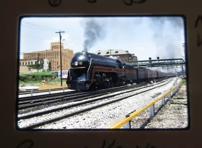 Original '85 Kodachrome Slide NW Norfolk Western 611 J1 Steam Action      W1P49 • $6.49