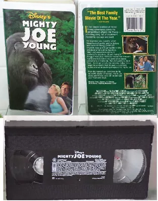 Disney's Mighty Joe Young 1999 VHS Tape With Clamshell Case And Insert • $1.99